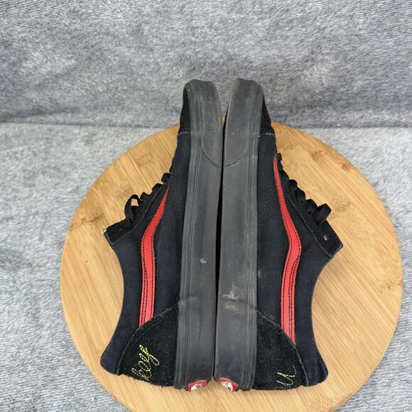 VANS Disney Mickey Mouse Club Old Skool Shoes Mens 9.5 Skate Black Red 721356 main image 6